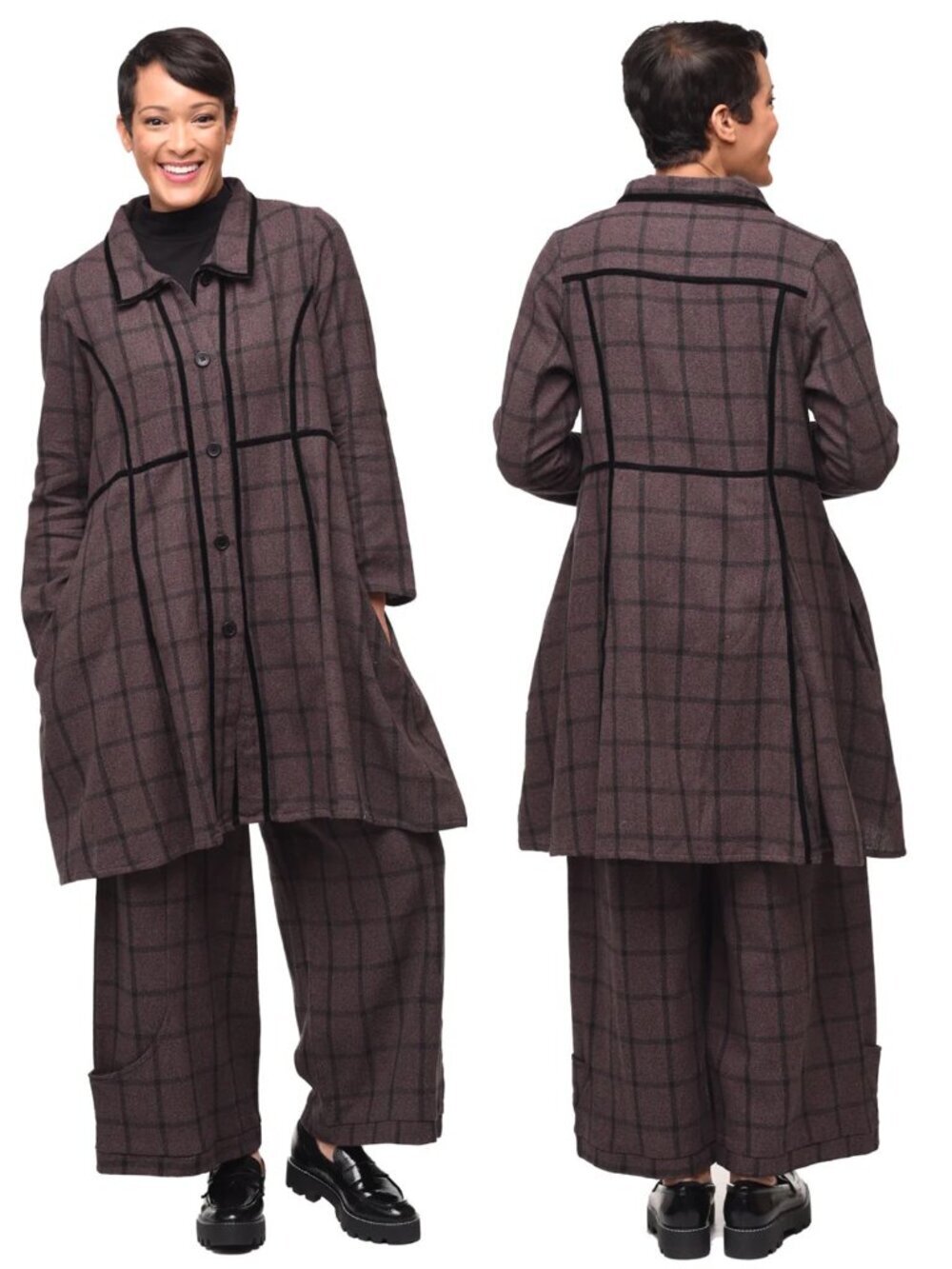 NWT New Tulip Fairleigh Jacket in Liverpool Boucle Flannel Size S
